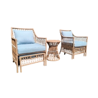 5 Piece Verandah Wicker Outdoor Setting