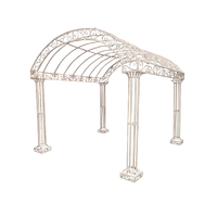 Arched Gazebo 3m x 3m (available in rust or white)