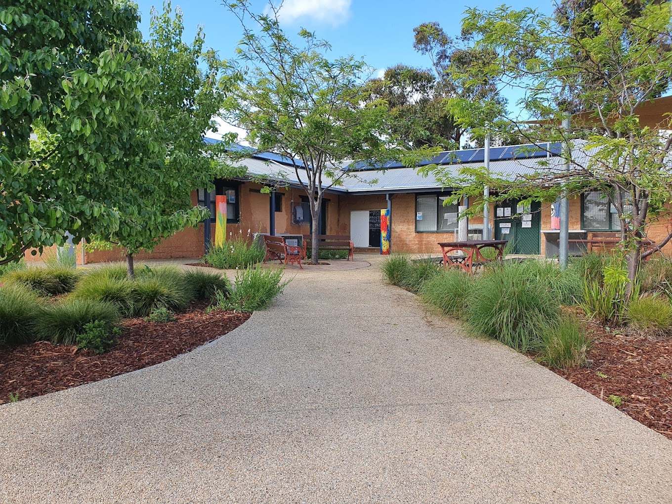 Maryborough Community House Victoria - entryway pictured.