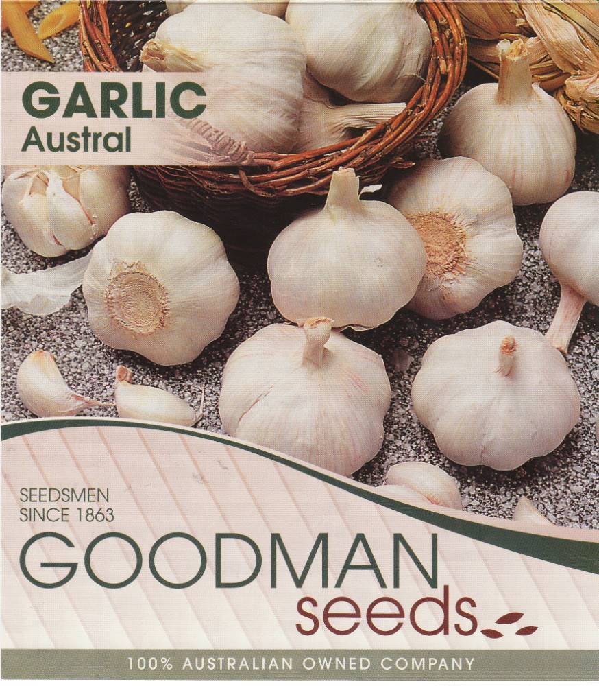 Austral Garlic label