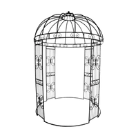 Domed Metal Garden Gazebo